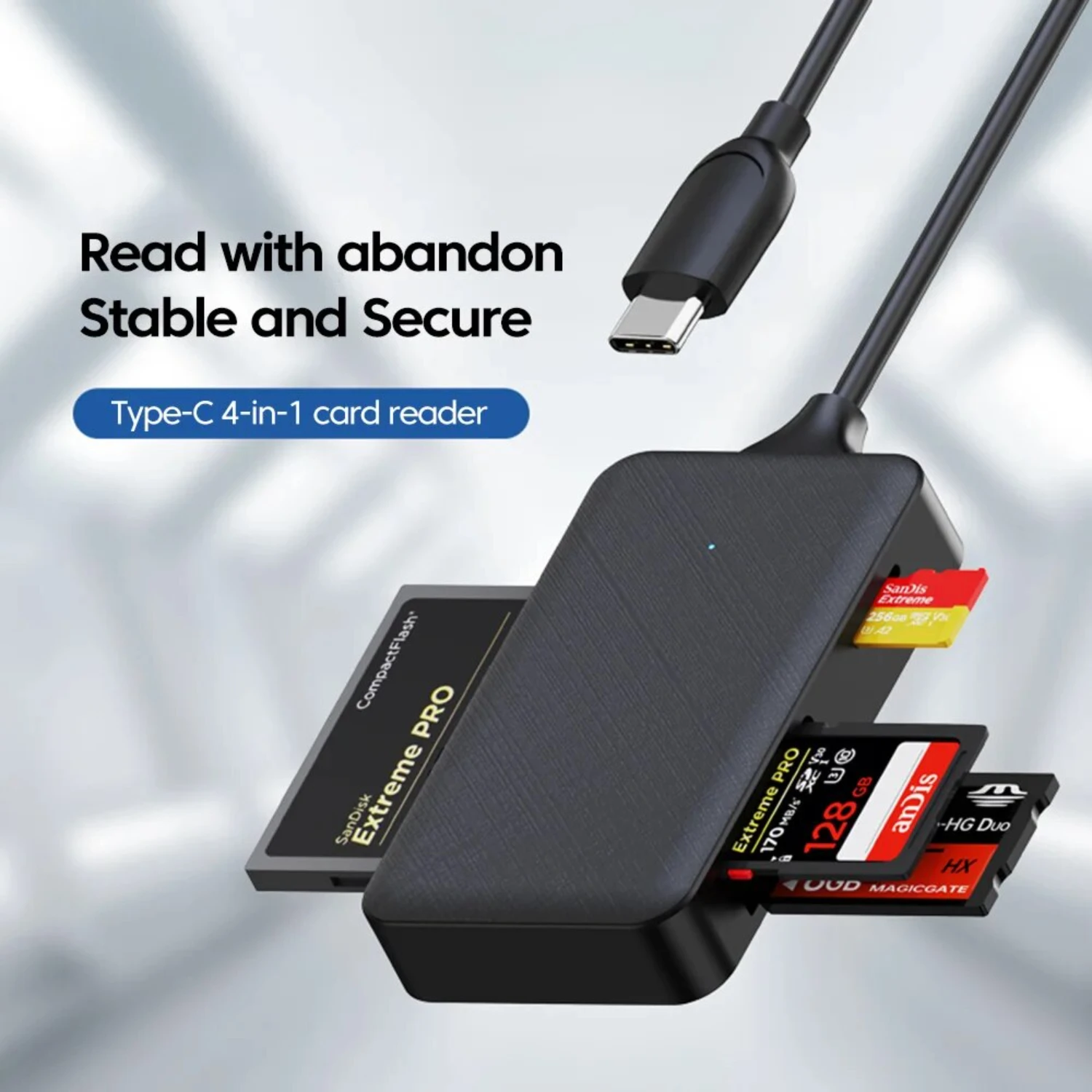 Устройство чтения карт USB/Type-c 4 в 1