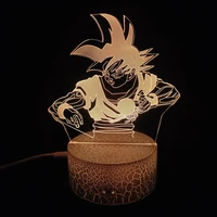 dragon ball anime light series touch remote control crack usb creative gift light led atmosphere light bedroom decoration