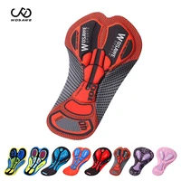 wosawe cycling gel pad 5d shockproof cushioned pad men woman breathable hole riding base cushion cycling silicone gel pad