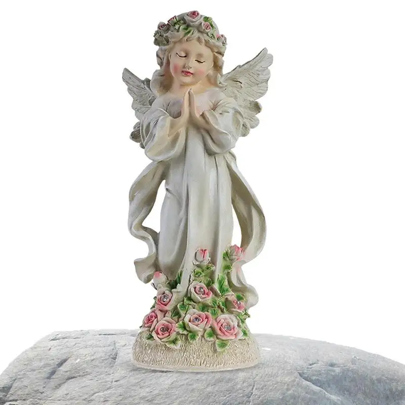 

Angel Statues For Garden |Creative Sculpture Decoration Redemption Angel Statue Jewelry Redemption For Patio Balcony Yard Lawn