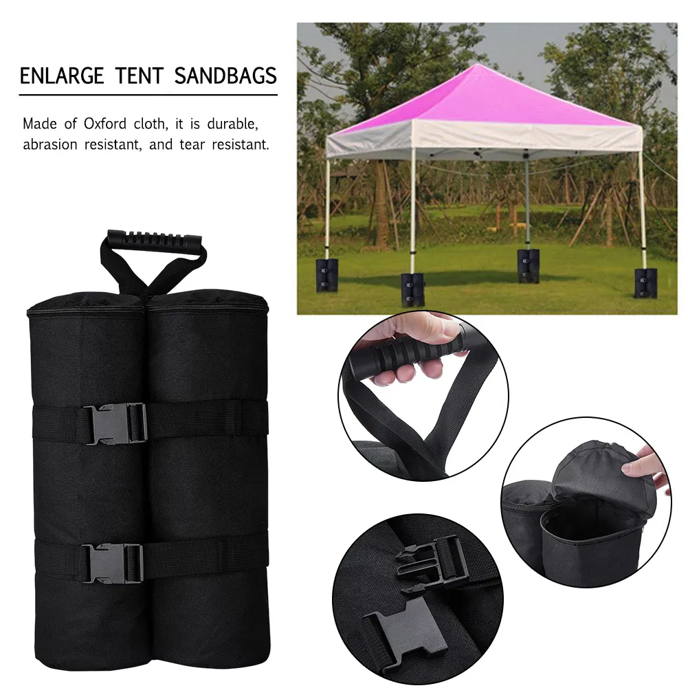 

Canopy Weights Sand Bag Plus Size Tent Weight Bags Canopy Tent Sandbags Supplies for Instant Outdoor Sun Shelter Patio Umbrella