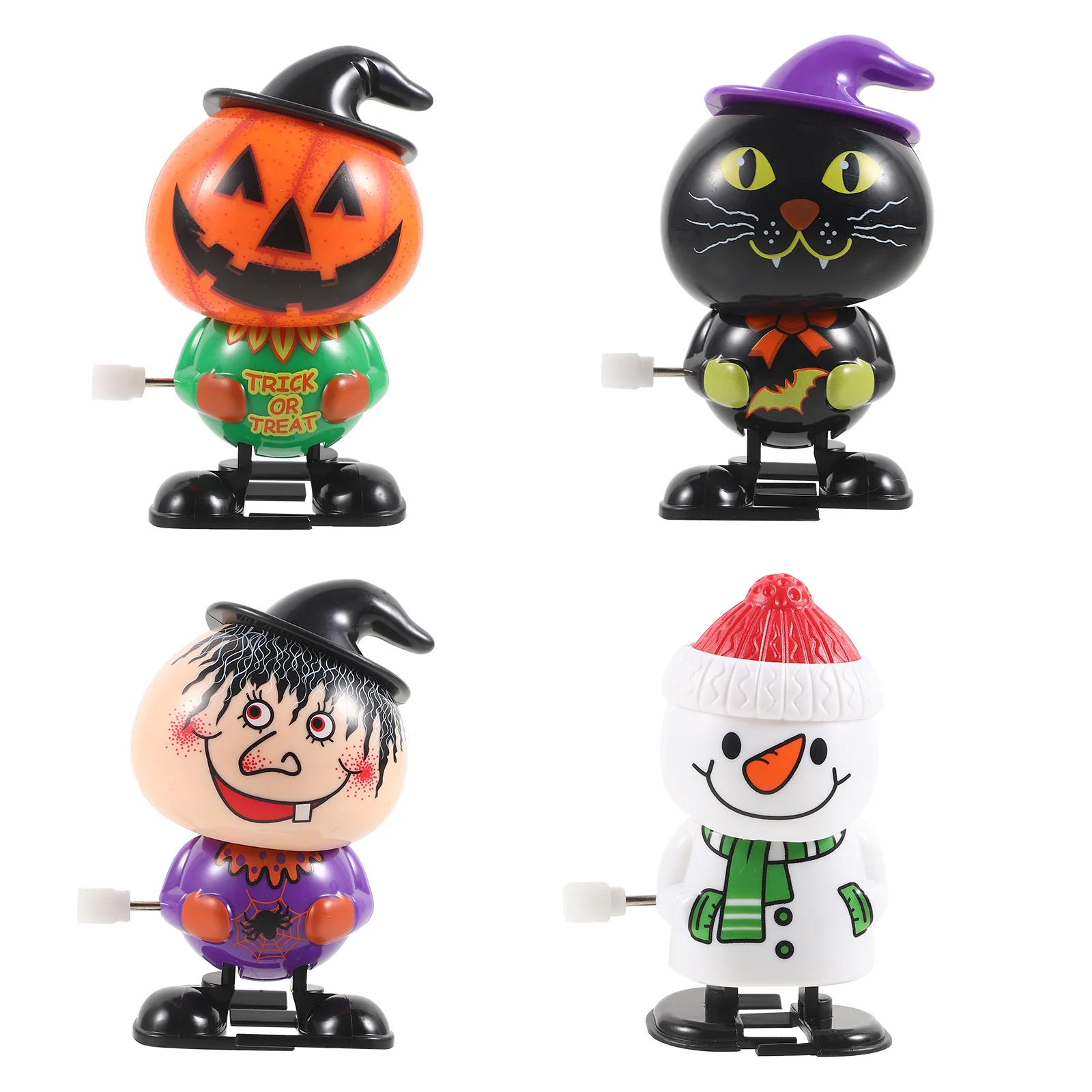 

Резинки для волос, 4 шт., заводная игрушка для Хэллоуина, заводная, встряхните голову, Детские аксессуары, подарок для прогулок, детей