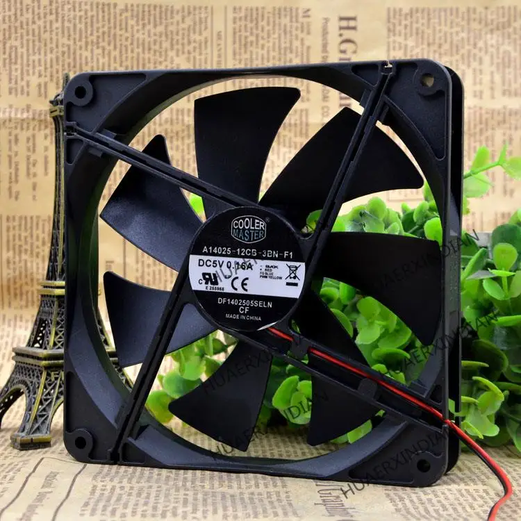 Новая модель 14 см 5 В 0 16 А USB-вентилятор охлаждения в сборе