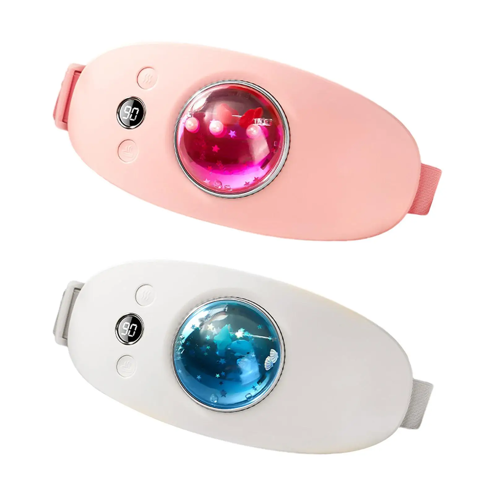 Менструальные грелки с цифровым дисплеем портативное устройство регулируемым