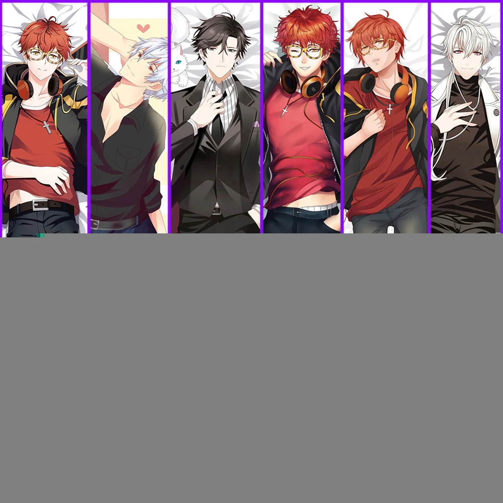 

Anime My Hero Academia Dakimakura Hugging Body Pillow Case Boku no Male Character DIY Throw Cushion Cover