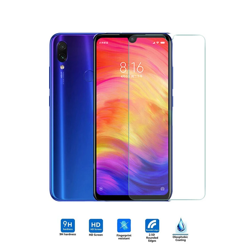 Original glass for xiaomi redmi note 10 9 8 pro 10s  9t 9a 9c NFC 7 Pro Max protective glass For Note 9s 11 9at 10 9t 7a 10t Pro