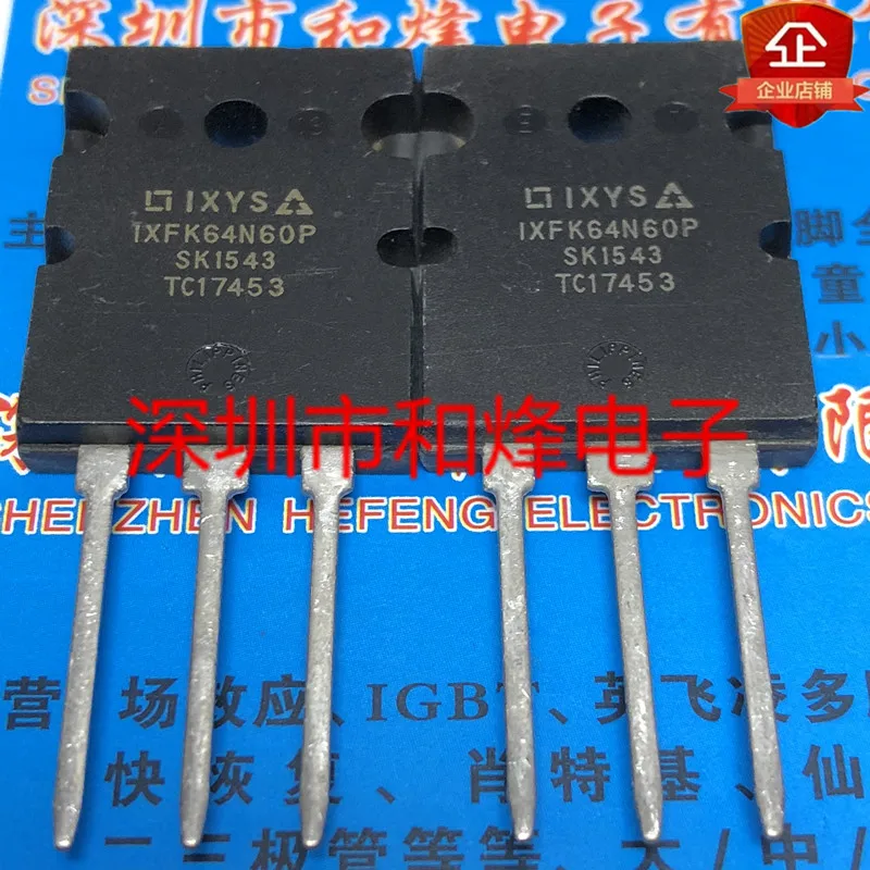 

5PCS-10PCS IXFK64N60P TO-264 600V 64A NEW AND ORIGINAL ON STOCK