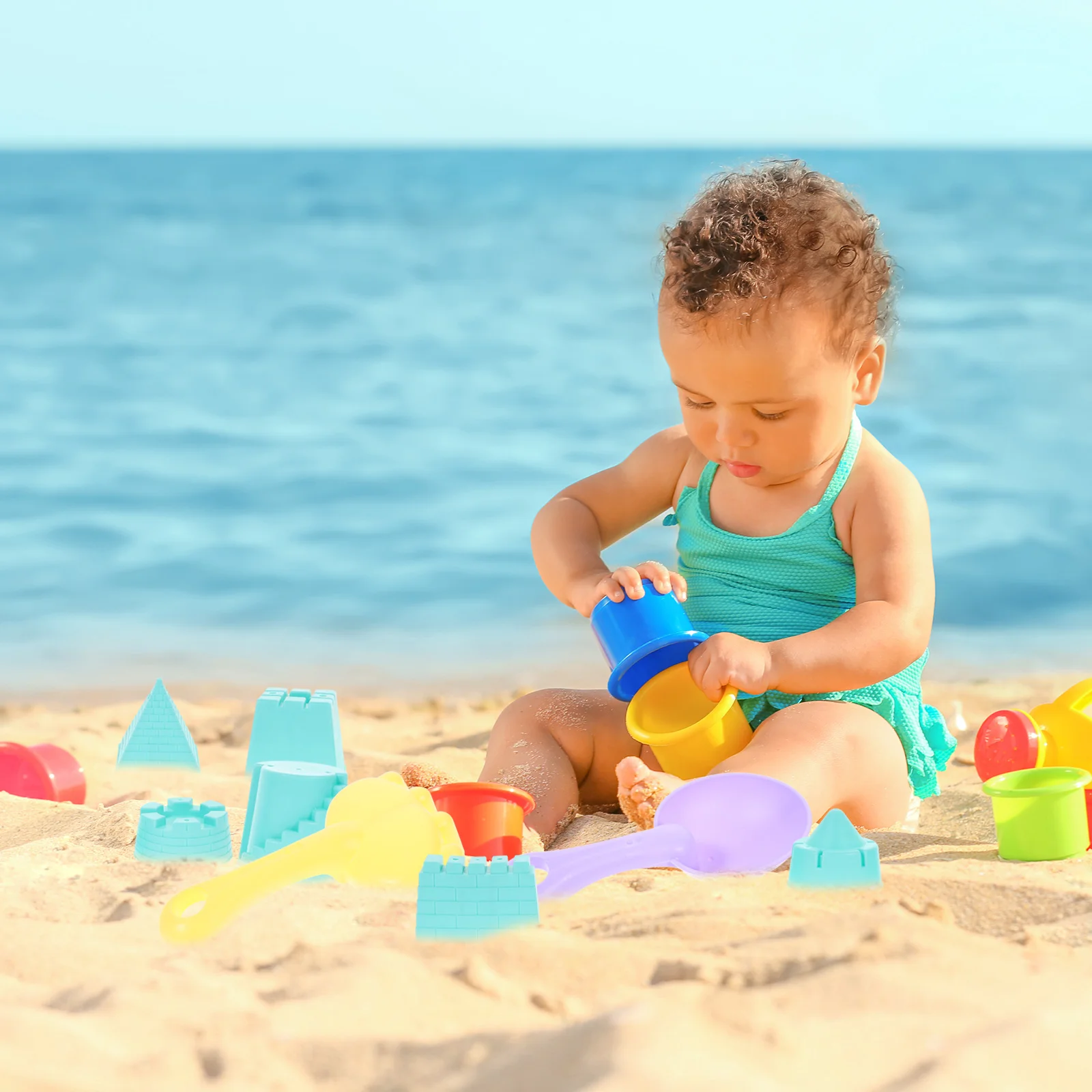 

Beach Toy Toys Kids Toddlers Sand Tool Funny Wear-resistant Child Interactive Castle Making