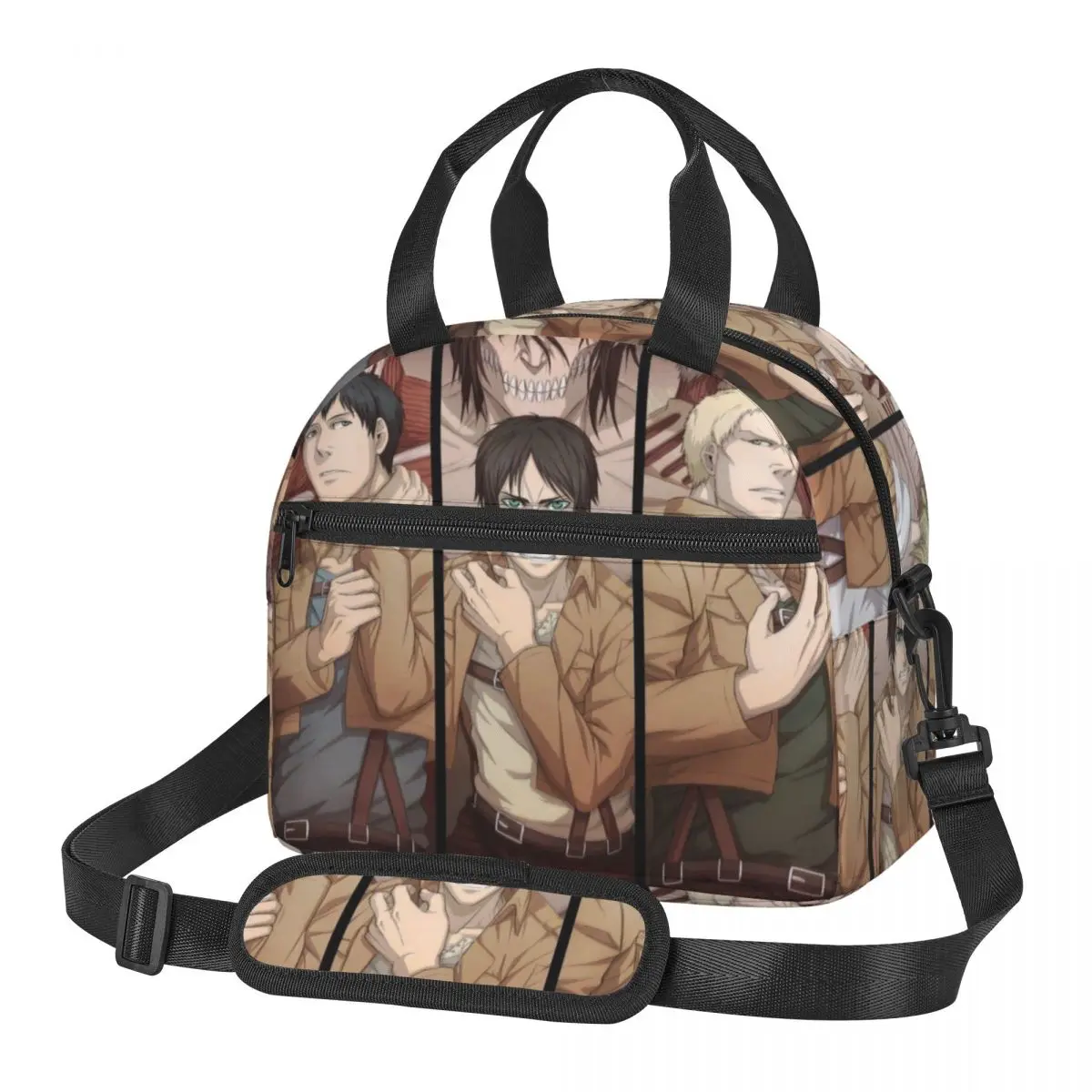 

Термосумка для ланча для детей, аниме контейнер для хранения еды, дорожная сумка для пикника