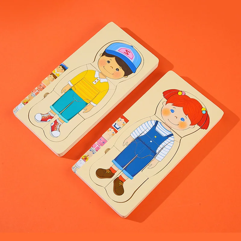 

Деревянный пазл-конструкция для мальчиков и девочек