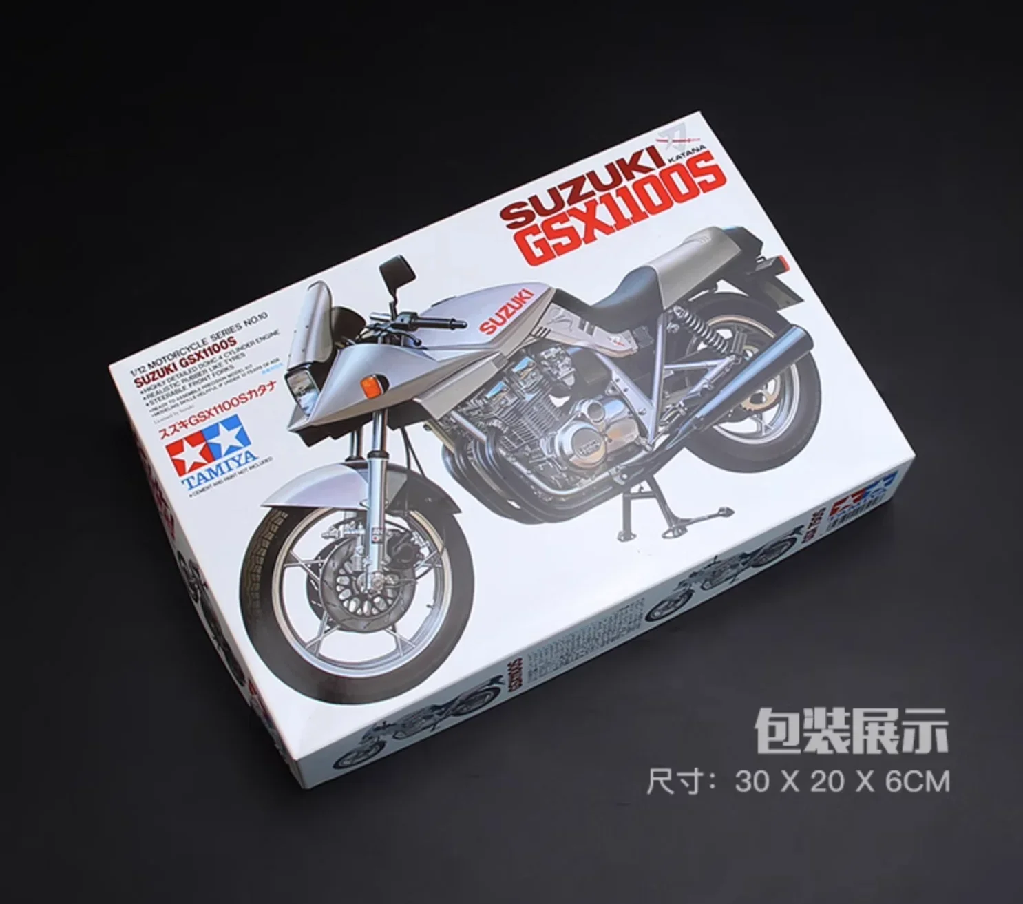 Пластиковая модель Tamiya 1:12 GSX1100S Katana 14010