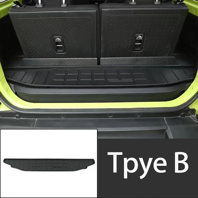 

Коврики для багажника автомобиля Suzuki Jimny JB64W JB74W 2019 2020 2021 2022 2023 2024, чехлы для багажника, ковер для багажника, аксессуары для авто