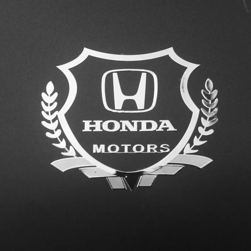 

2pcs 3D Metal Car Styling Side Door Badge Stickers Side Window Emblem Decals For Honda Mugen Power Accord CRV Hrv Jazz
