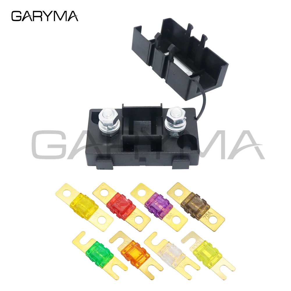 ANS-H 1-Way Forkbolt автомобильный держатель предохранителя 20A 40A 50A 60A 70A 80A 100A 150A 200A ANS-8 блок