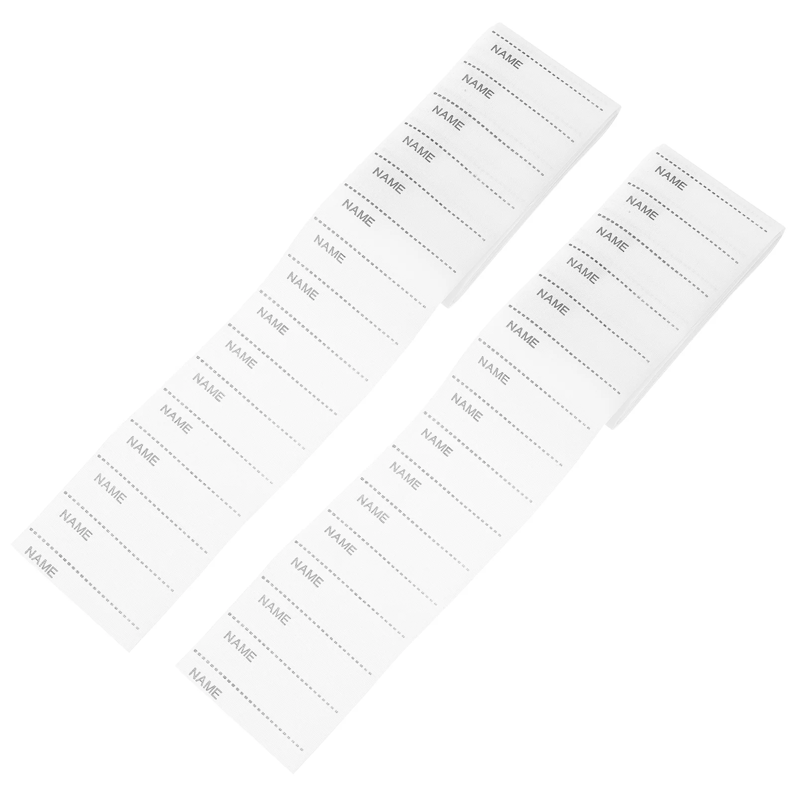 

2 Sets of Iron on Name Labels Clothing Garment Fabric Tags Set Clothing Supplies