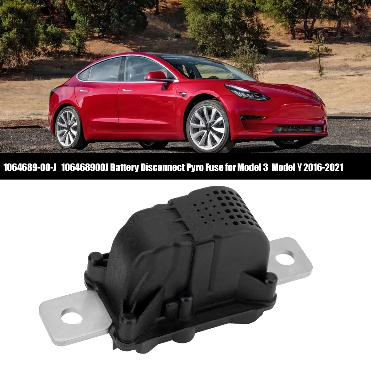 1 шт. 1064689-00-J отключение аккумулятора Pyro предохранитель для Tesla Model 3 Y 2016-2023 защита