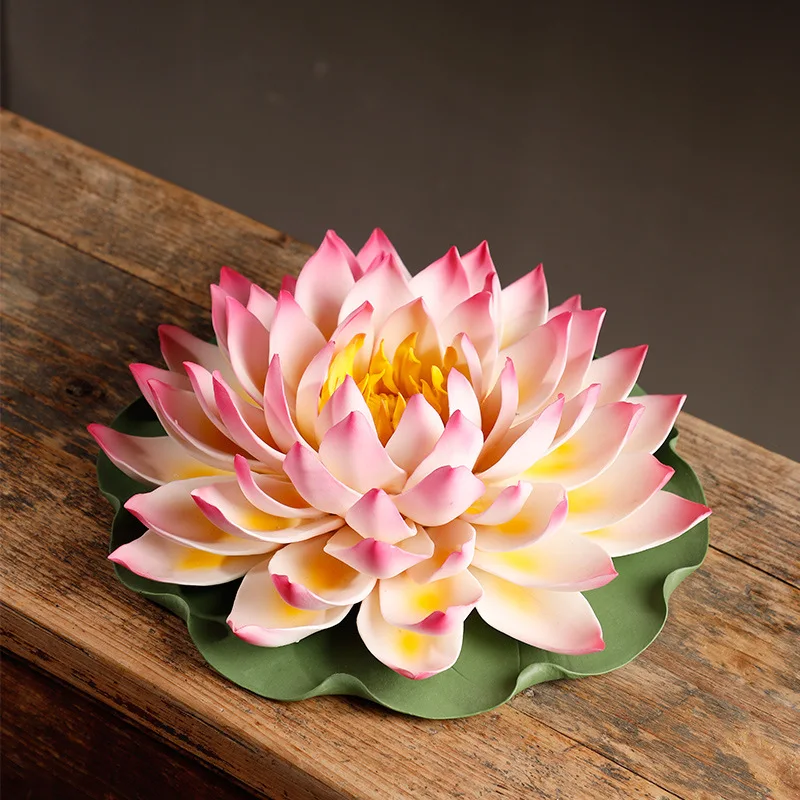 

Искусственные благовония ручной работы, новые китайские аксессуары lotus Zen home для гостиной, украшения для дома