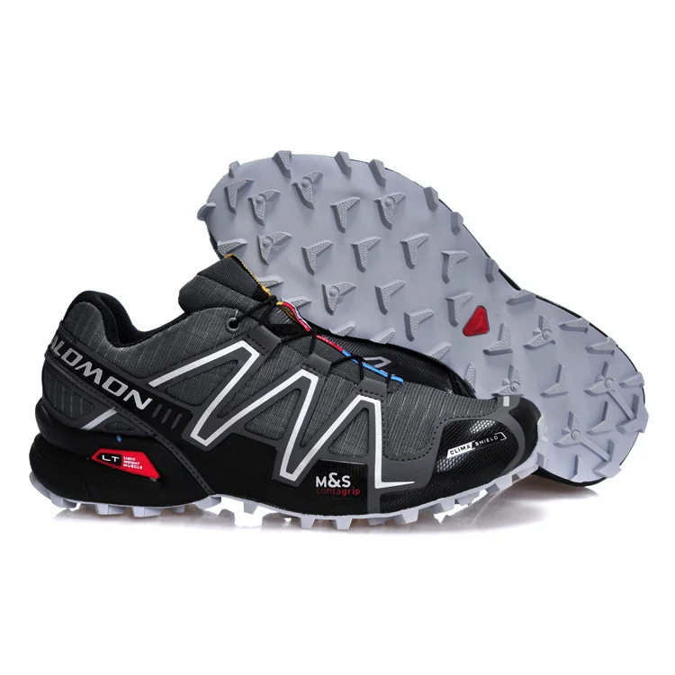 Salomon Speed Cross 3 CS III Men Sneakers Red Man Running Shoes Breathable Flats Walking Shoes Men Trainers eur 40-46