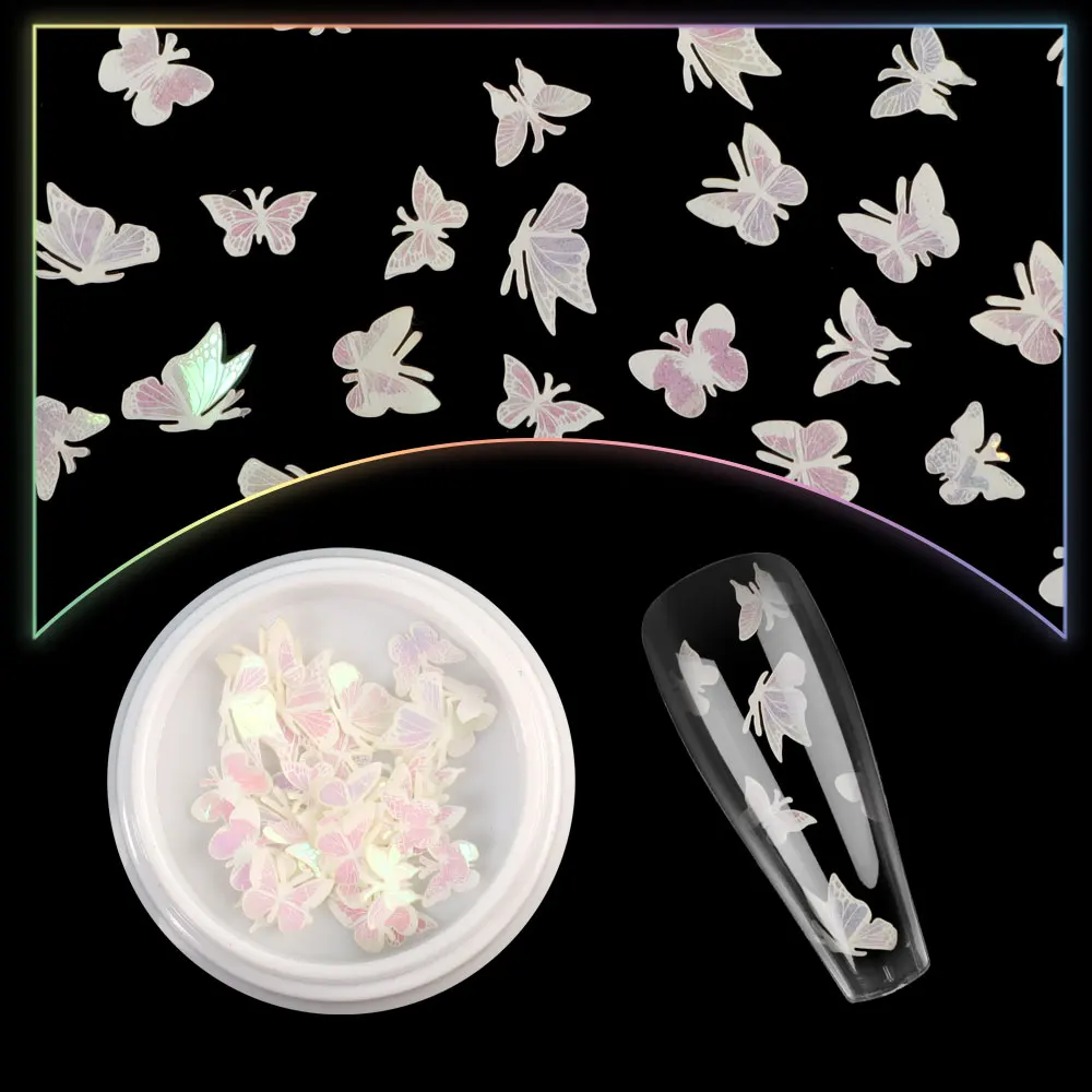 

Бабочки для дизайна ногтей летние цветные Слайдеры для ногтей самодельные 3D слайдеры наклейки для ногтей Аксессуары для маникюра