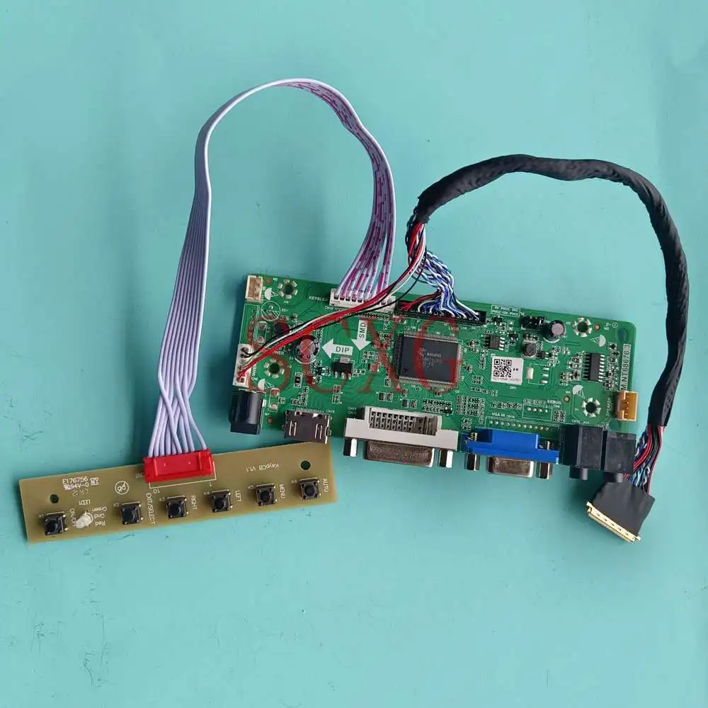

DIY Kit For LP156WH2-TLC1 LCD Display Controller Board 15.6" HDMI-Compatible DVI VGA 1366*768 Notebook Panel 60Hz LVDS 40 Pin
