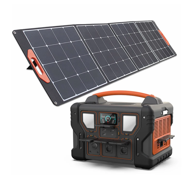 

Outdoor Travel Charging Energy Battery Huge Capacity Emergency Generator 1000W Portable Solar Power Station