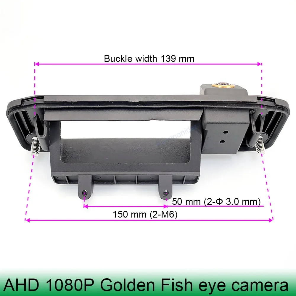 Камера заднего вида AHD 1080P 170 ° рыбий глаз для Mercedes Benz GLK X204 GLK200 GLK260 GLK300 2012 2013 2014 2015