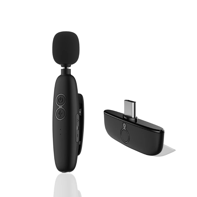 

Портативный петличный микрофон, система «подключи и работай» для интервью, онлайн-обучения, без потерь, звуковые микрофоны, многонаправлен...