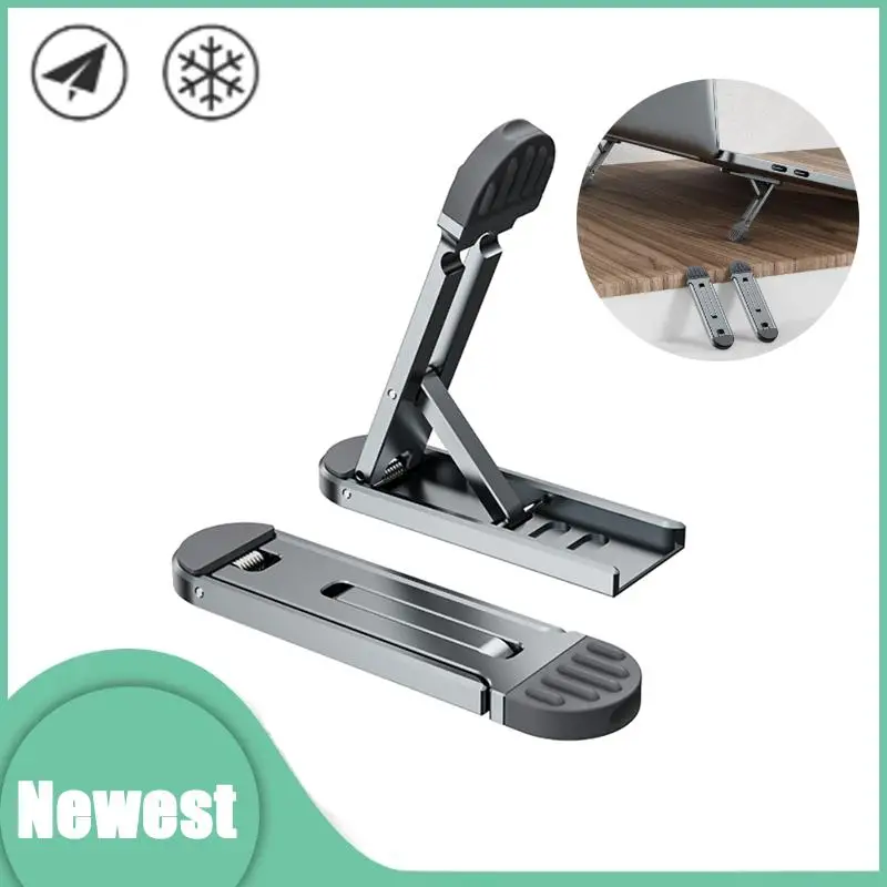 

1Pc Aluminum MINI Laptop Stand For Mobile Phone Anti-slip Magic Foldable For Macbook Pro Air Notebook Iphone Tablet Holder Desk