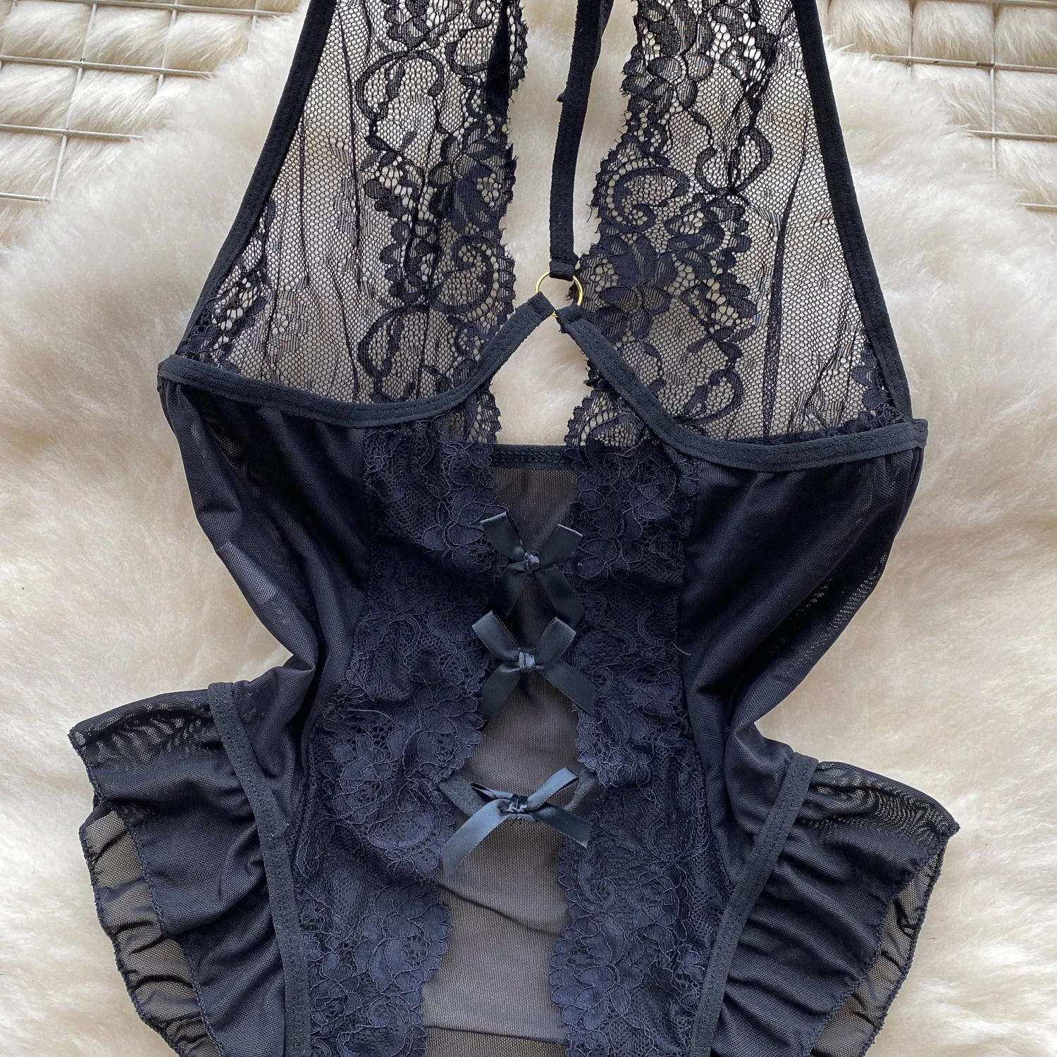 Прозрачный кружевной боди искусственный сексуальный клубный стиль бюстгальтер