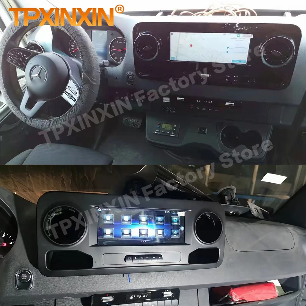 Мультимедийный проигрыватель на Android 11 автомобильное радио стерео для Benz Spinway