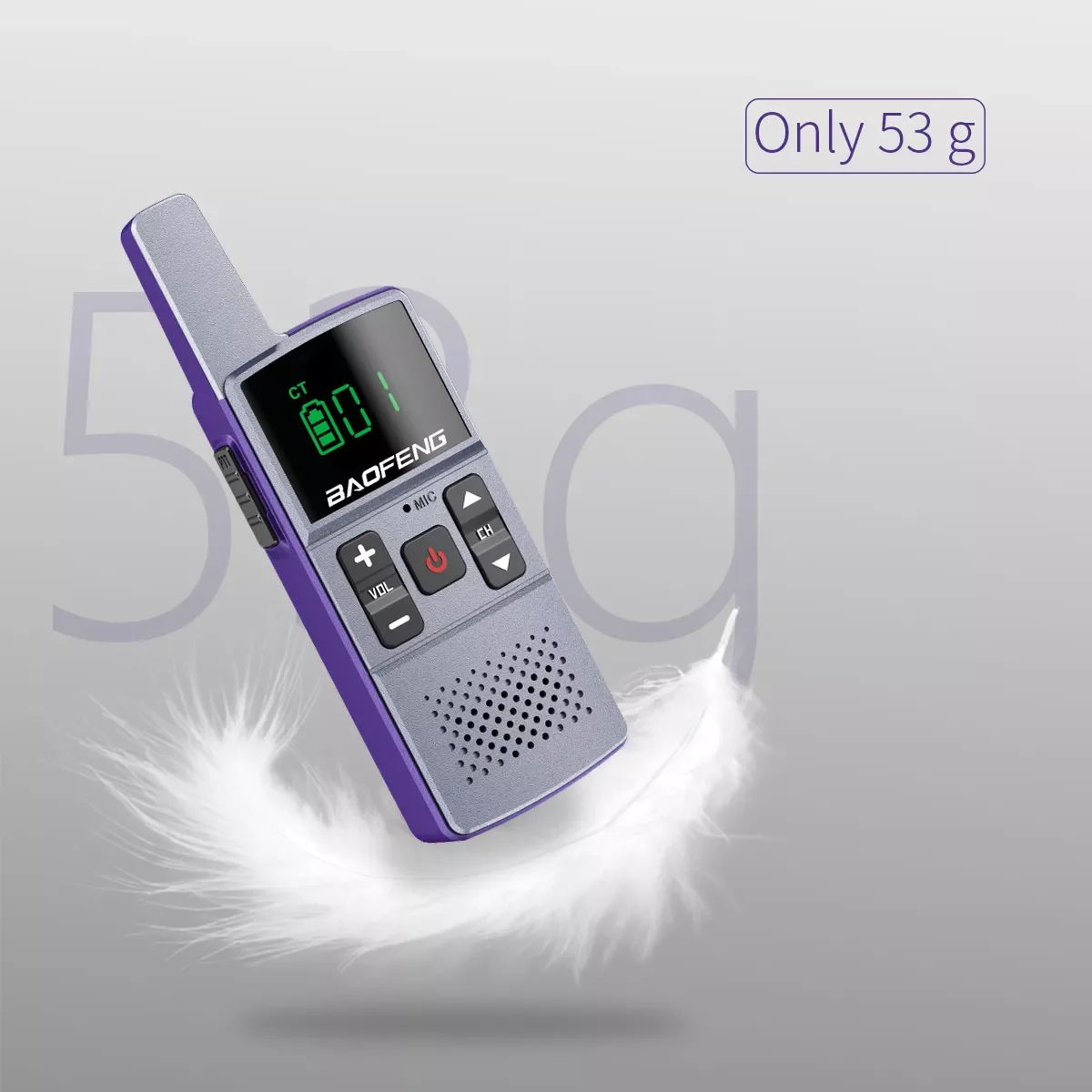 

Профессиональная мини-рация M1/M2, 1/2 шт., Прямая зарядка через USB, UHF 400-470 МГц, с гарнитурой, для стандарта двухсторонней радиосвязи