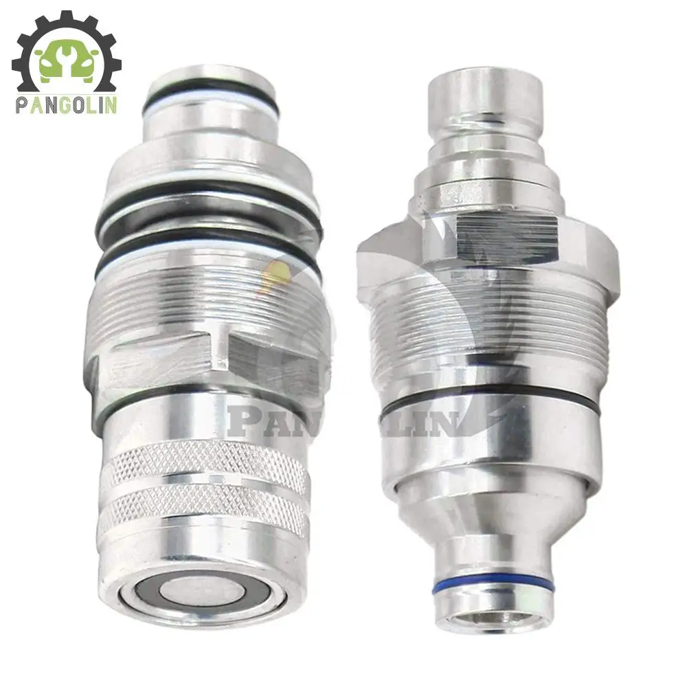 2 шт. 7246802 7246799 дюйма женский и мужской гидравлический плоский быстроразъемный