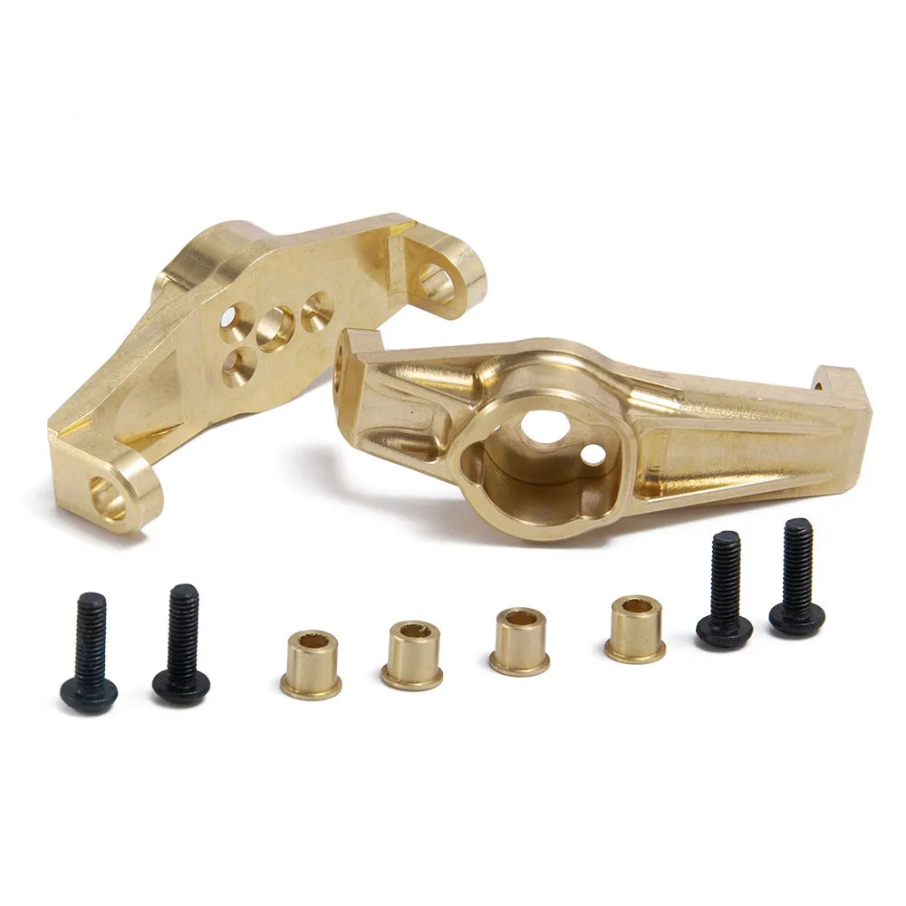 

2PCS Brass Heavy Counterweight Front Caster Blocks Portal Drive for RC Crawler Traxxas TRX-4 TRX-6 8232 Upgrade Parts