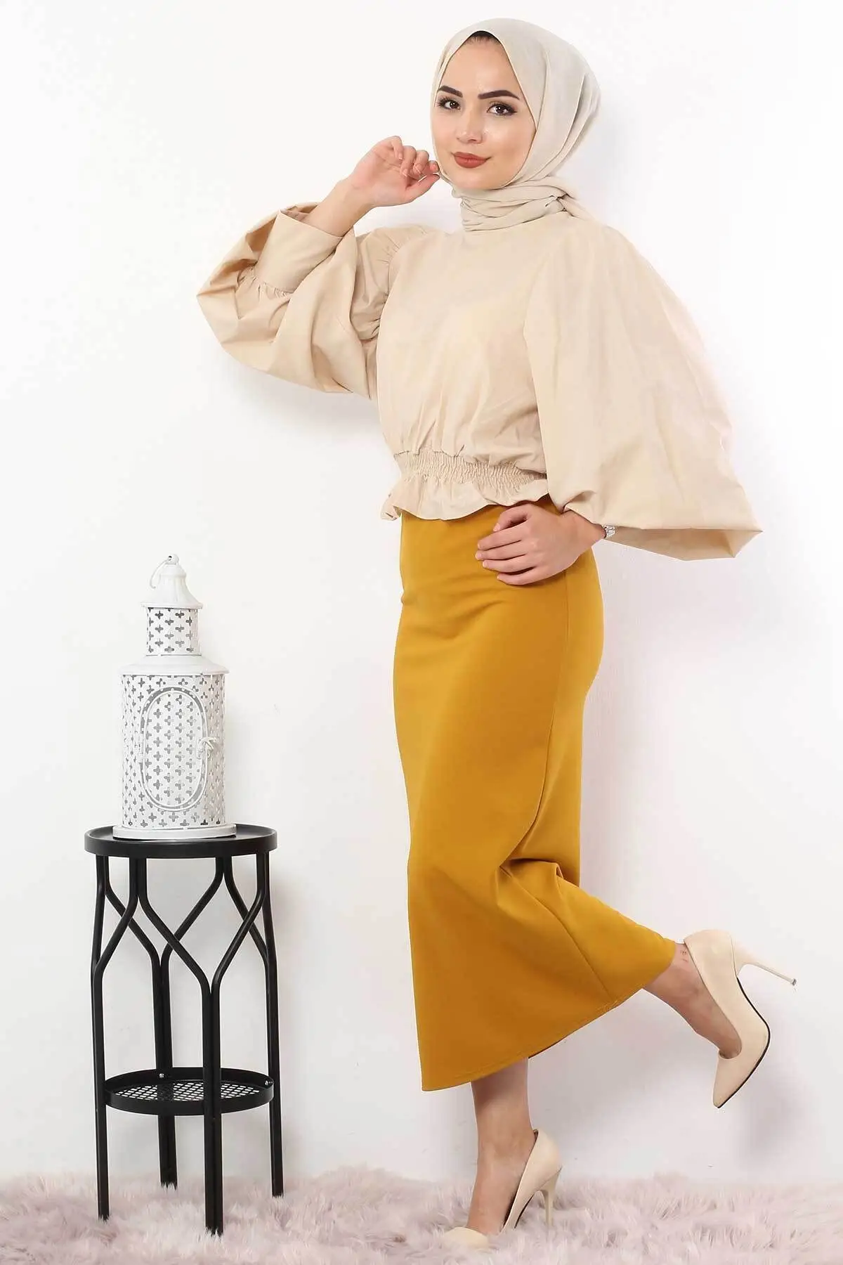 

Pencil skirt Women Muslim Clothing Skirt