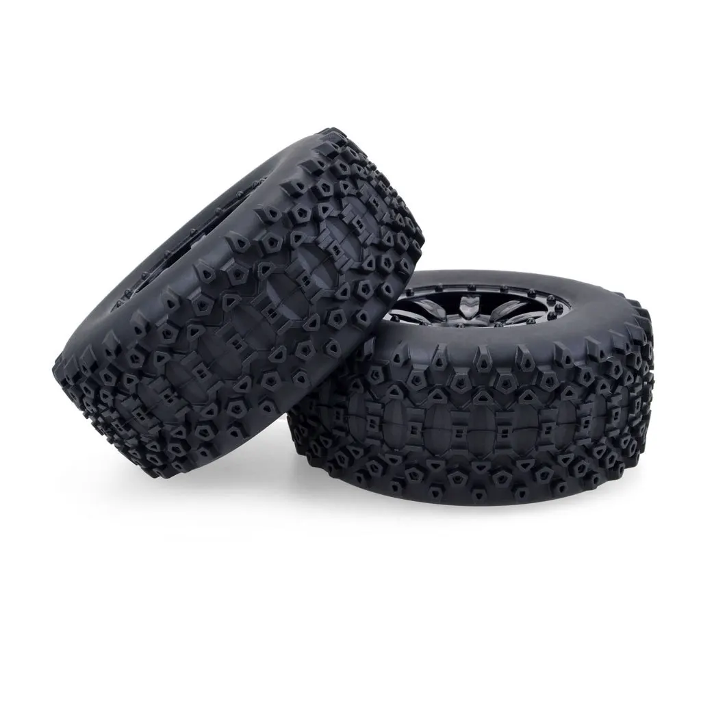 

4Pcs 1/10 Vehicle Wheel Tires 110mm Traxxas Losi 1:10 short clip tire