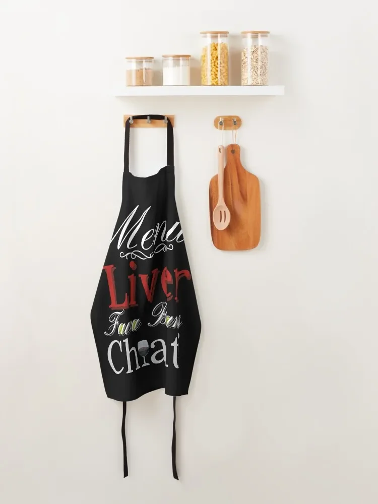 Печень фасоль и красивый фартук для готовки одежды шеф-повара Женский