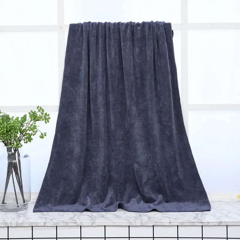 

Очень большое банное полотенце из микрофибры, мягкое, с высокой впитывающей способностью и быстросохнущее, многофункциональное использование для занятий спортом, салонов красоты и отелей.