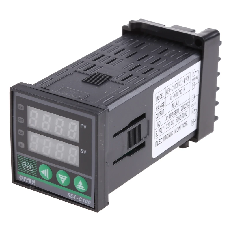 

PID Digital Temperature Controller REX-C100(M) 0 To 400°C K Type Relay Output