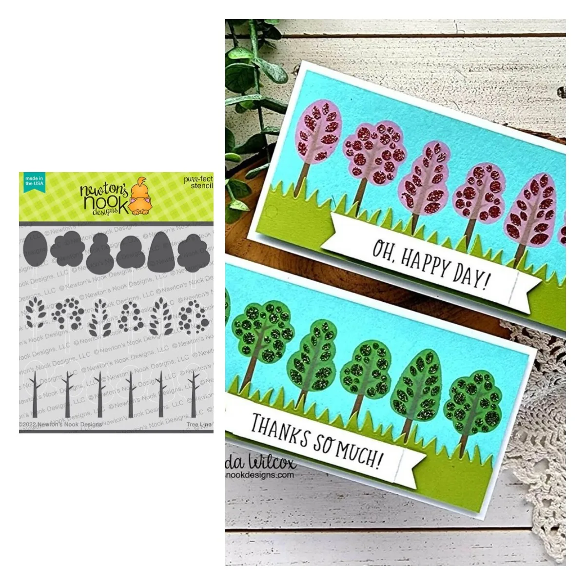 

Трафарет с маленьким деревом, тиснение, создание бумажных поздравительных открыток, шаблон «сделай сам», ручная работа, новинка 2022