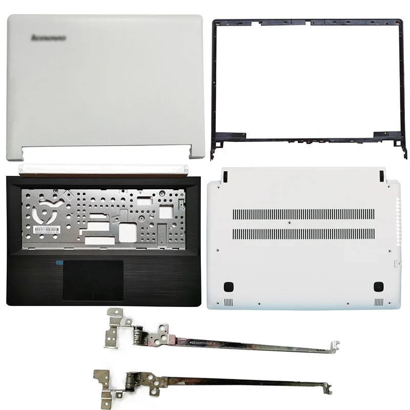 

Новинка для ноутбука Lenovo Flex 2-14 Задняя крышка/Передняя панель/петли/Упор для рук/нижний корпус 5CB0F76780 белый