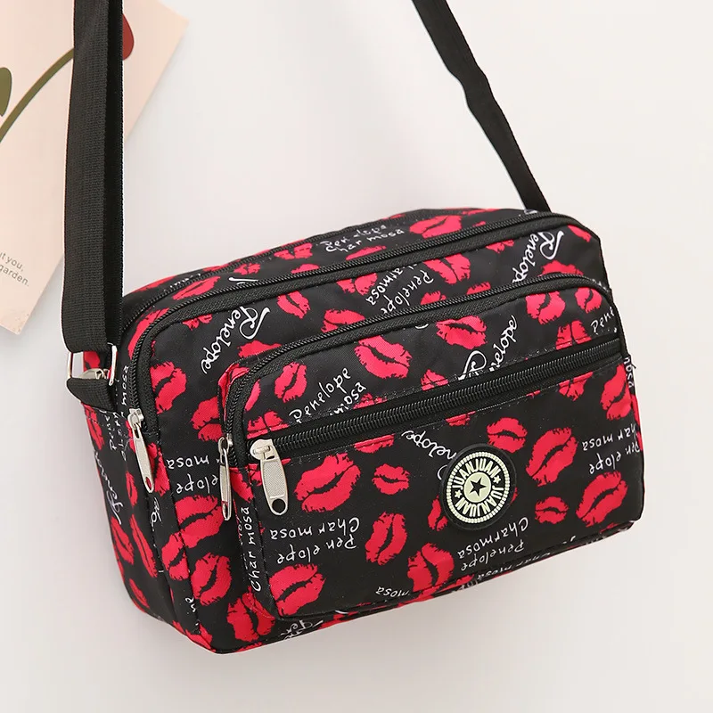 Oxford Cloth Women's Crossbody Bag 2022 Cloth Casual Backpack Messenger Nylon Canvas Bag Shoulder Middle-aged Mother Handbag images - 6