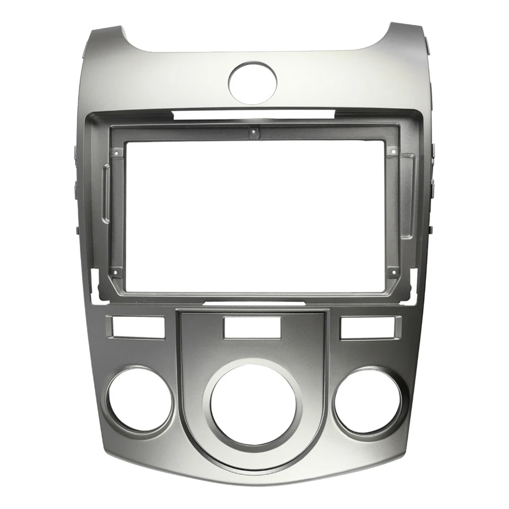 

Для KIA Cerato / Forte 2009-2012 (Руководство переменного тока) 9-дюймовый экран автомобильное стерео радио панель Рамка для приборной панели монтажный ...