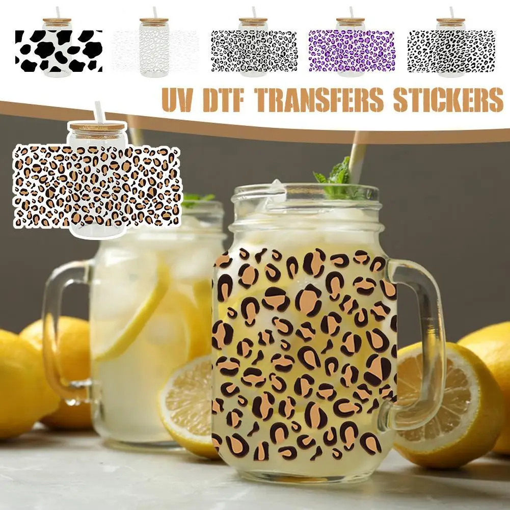 

UV DTF Transfers Stickers Glass Cups Diy Waterproof High Temperature Resistance You Are Enough Believe Easy To Use