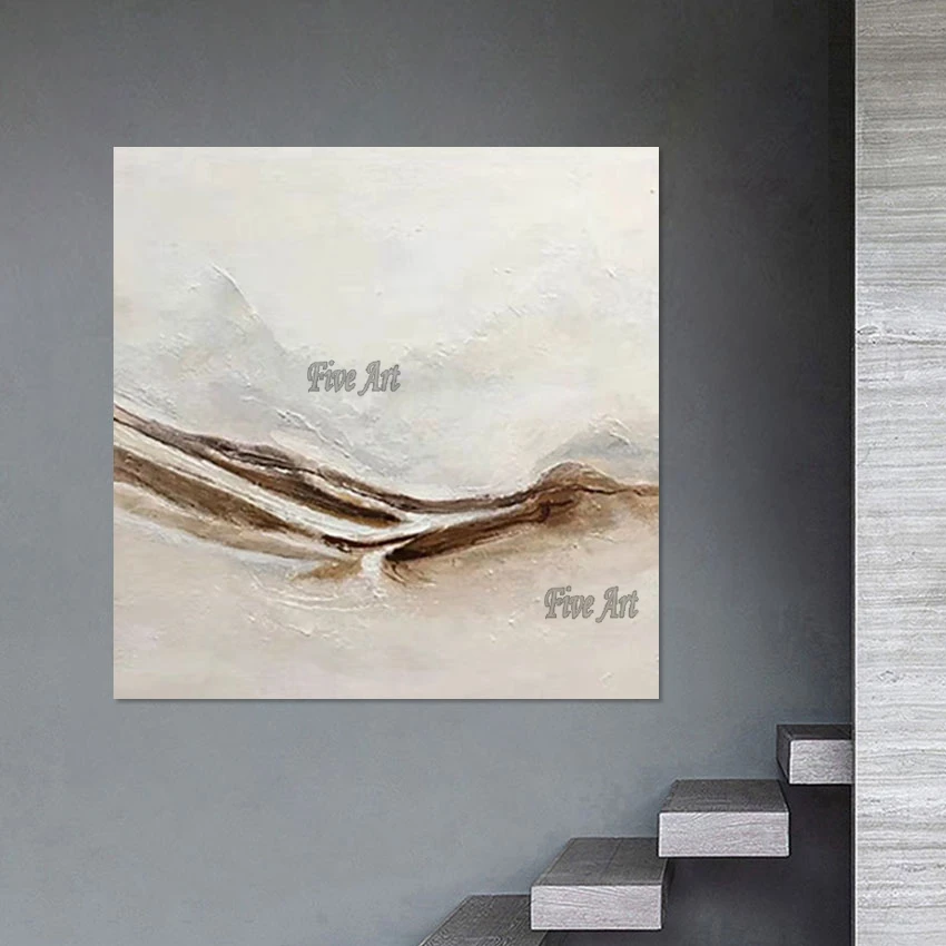 Абстрактная картина маслом ручная работа