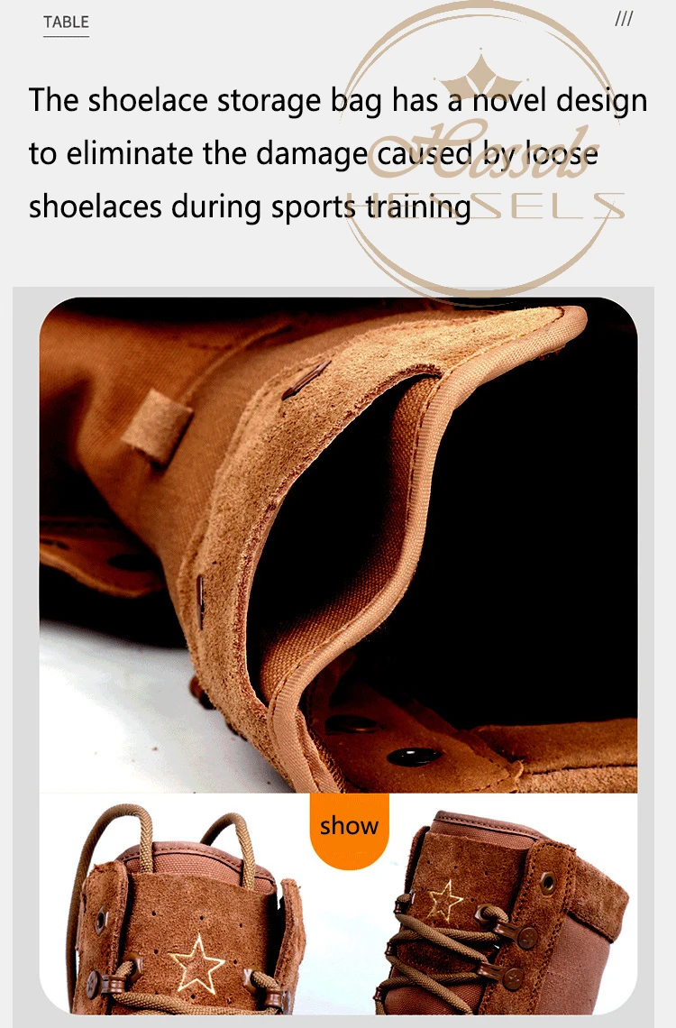 Genuine Leather Ankle Boots Men Outdoor Leather Waterproof Hiking Man Boots Army Hunting Boots for Men Shoes Casual Brown Boots