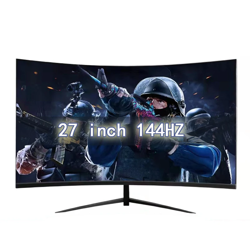 

27 Inch 144hz Monitor PC IPS 1MS LCD Displays HD Gaming monitors for desktop curved HDMI/DP monitors gamer for Computer