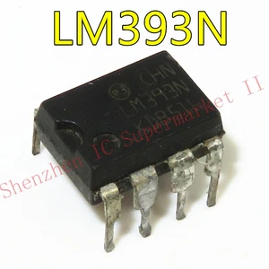 1pcs LM393P LM393 DIP8 DIP LM393N 393 SINGLE SUPPLY, LOW POWER DUAL COMPARATORS