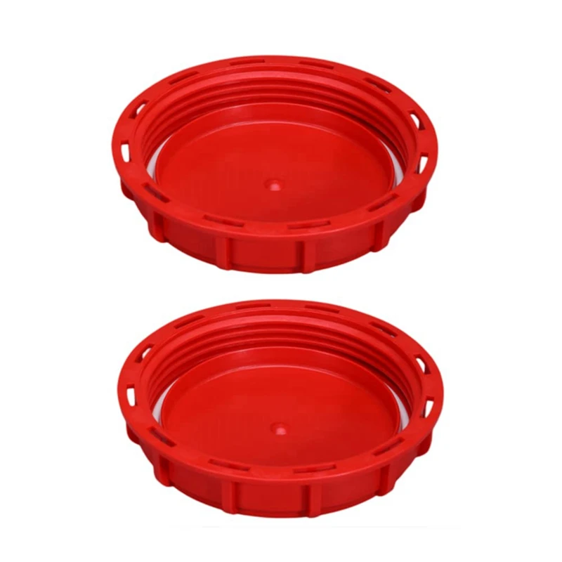 

2 Piece IBC Lid Tote Fittings Water Tank Cap Cover Heavy Duty Plastic IBC Tank Adaptor Water Storage Lid Cap With Gasket