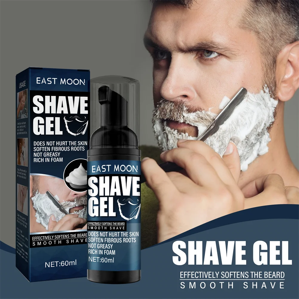 

Men's Shaving Soap Shaving Cream Foaming Facial Beard Handmade Cream Facial Hair Beard Wax Skin Care Gentle Shaving Foam Tool