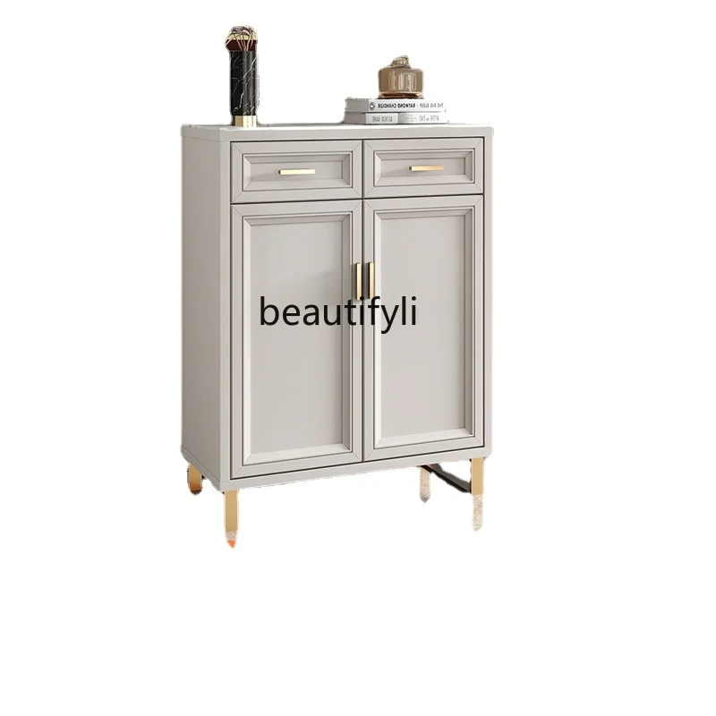 

LIP Shoe Cabinet Simple Modern Home Doorway Entrance Cabinet Large Capacity Integrated Storage Cabinet Multi-Layer Wall Locker